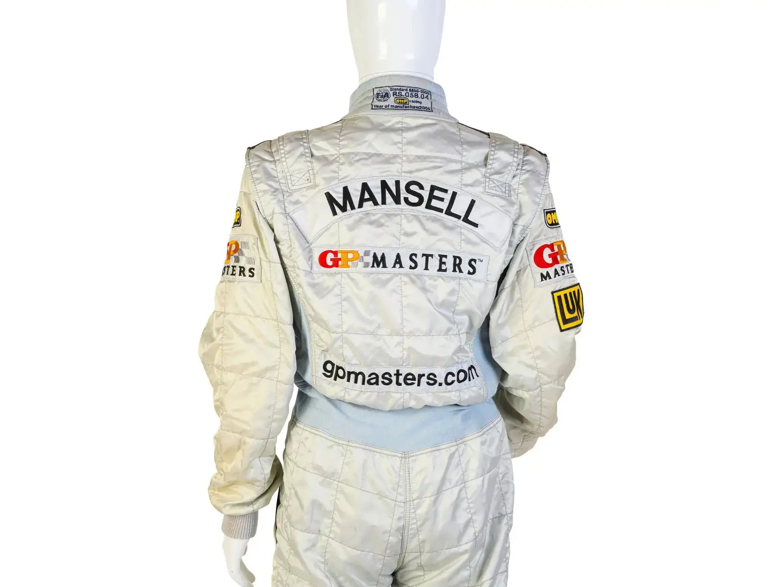 2005 GP Masters OMP NIGEL MANSELL’S Race Suit - Speedxcrafts