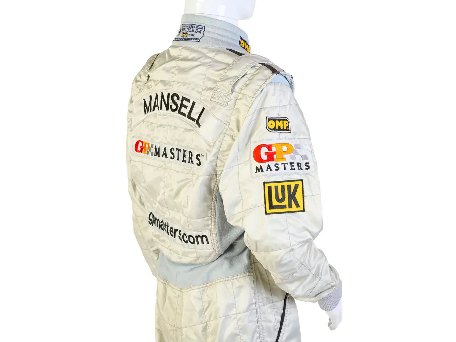 2006 OMP GP Masters NIGEL MANSELL’S Race Suit - Speedxcrafts