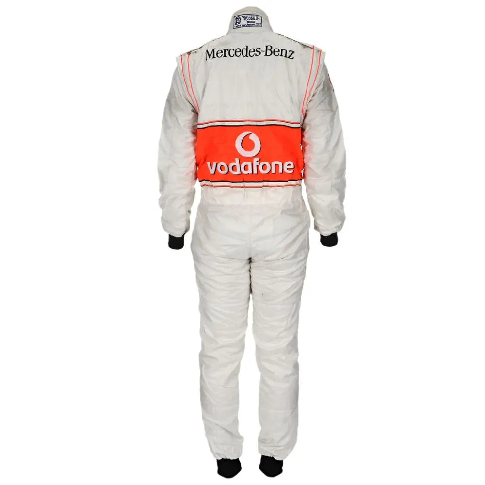 2007 Fernando Alonso McLaren F1 Embroidered Racing Suit - Speedxcrafts