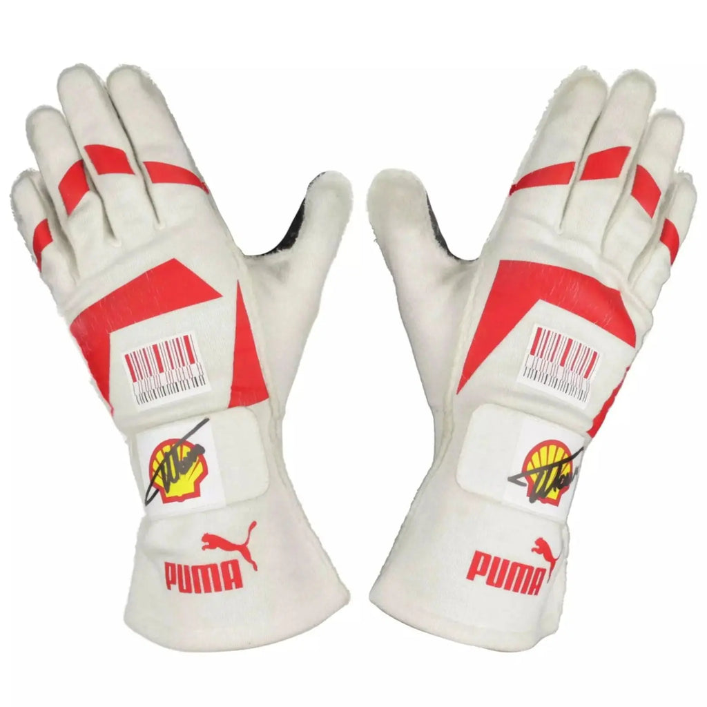 2010 Fernando Alonso F1 Race Gloves - Japanese GP