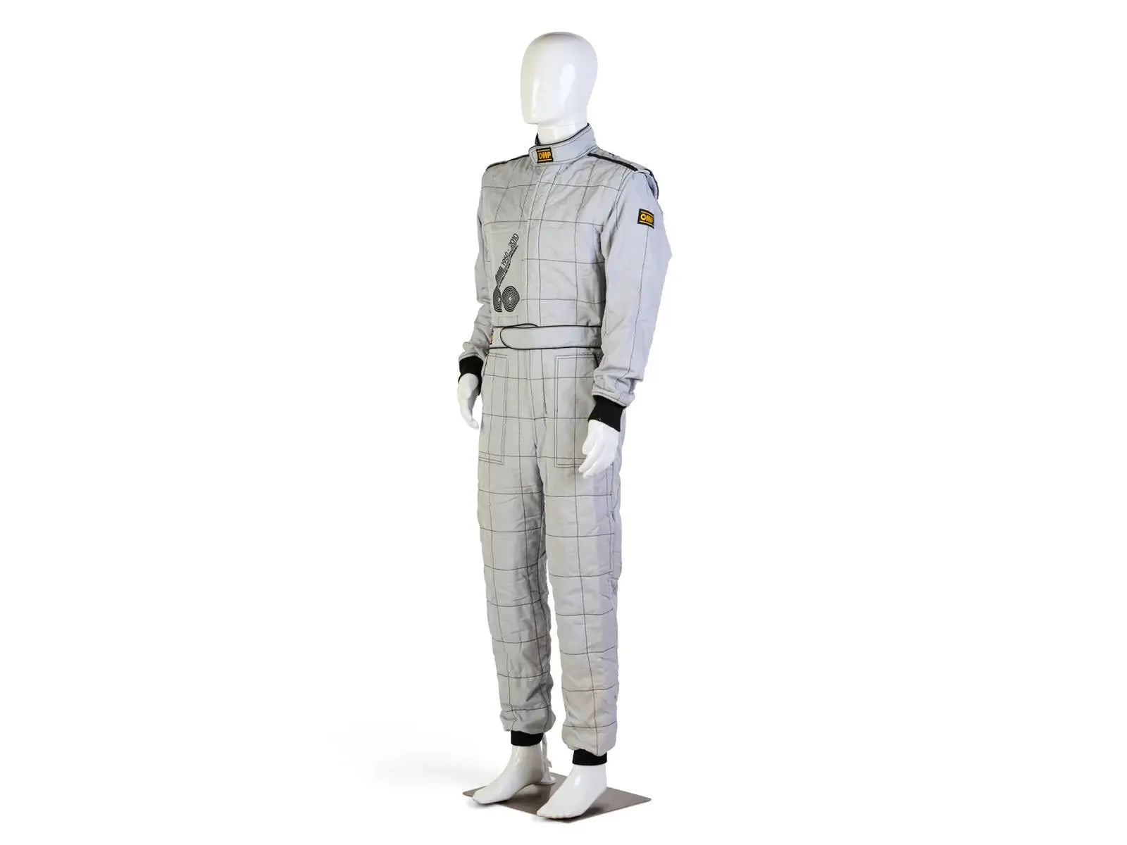 2010 Formula 1 50th Anniversary Bahrain Grand Prix Demonstration OMP NIGEL MANSELL’S Race Suit - Speedxcrafts
