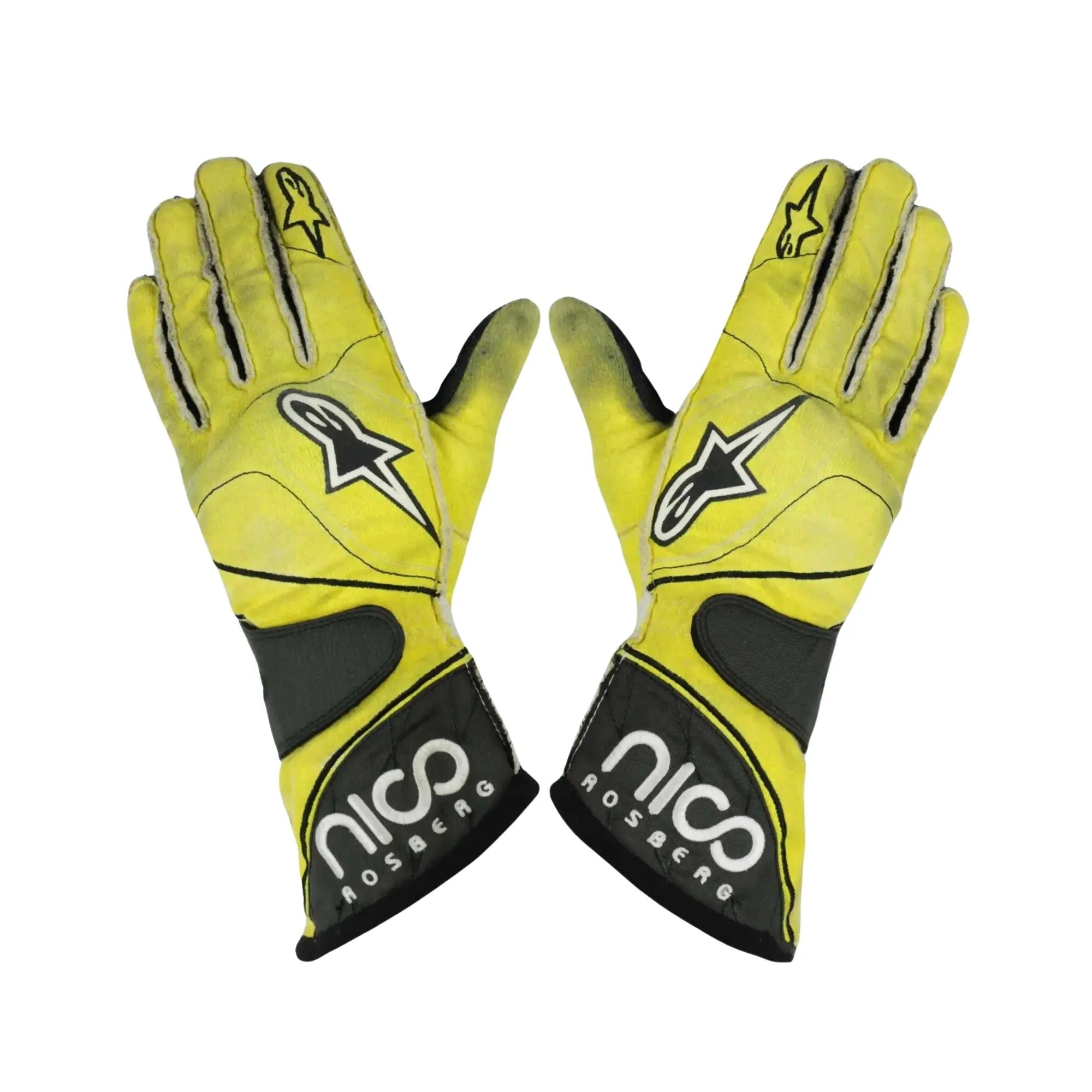 2011 Nico Rosberg Mercedes F1 Racing Gloves