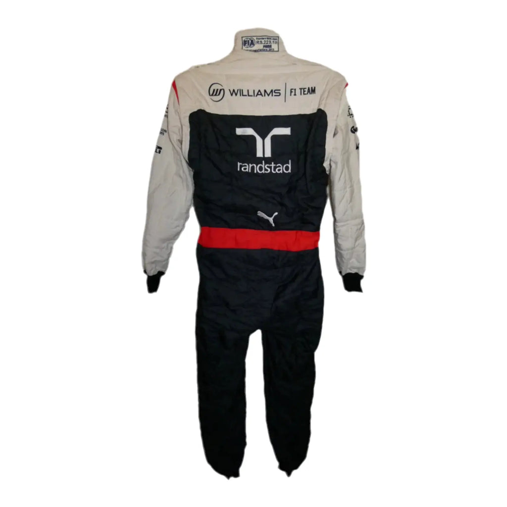 2013 Valtteri Bottas Williams race suit – Brazilian GP