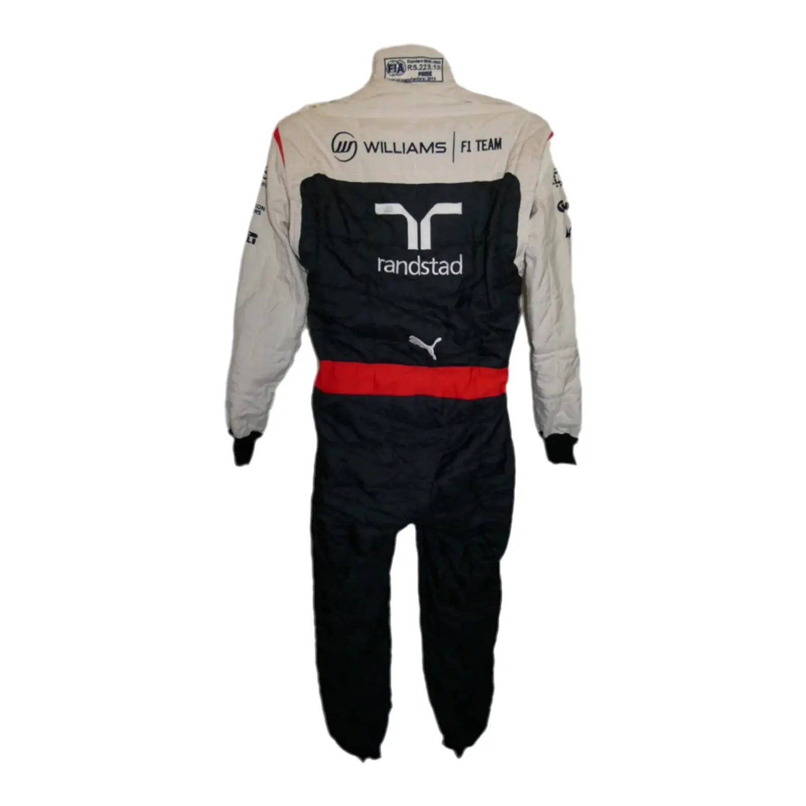 2013 Valtteri Bottas Williams race suit – Brazilian GP