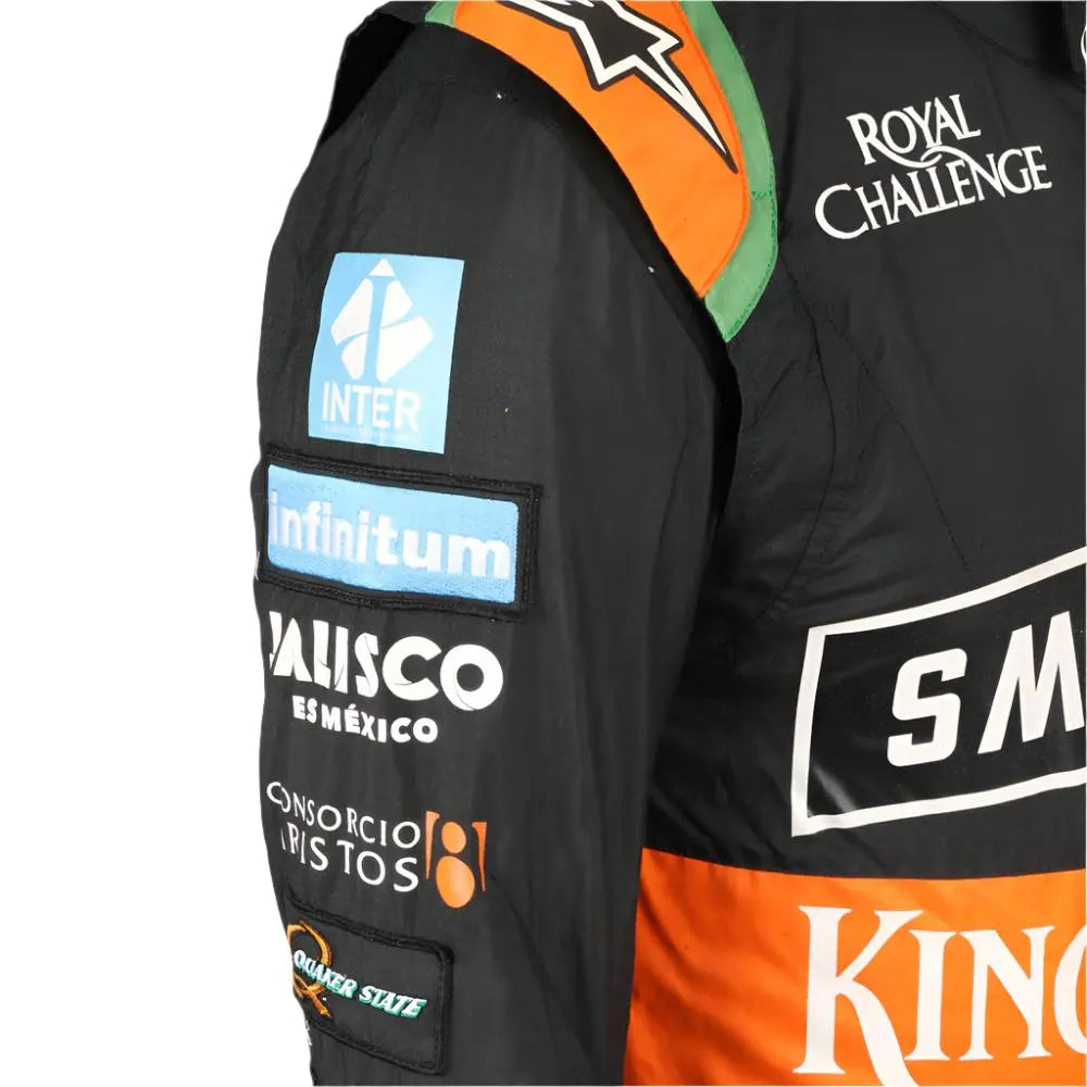 2015 Sergio Perez Race Suit | Force India F1 Team - Official Merchandise - Speedxcrafts