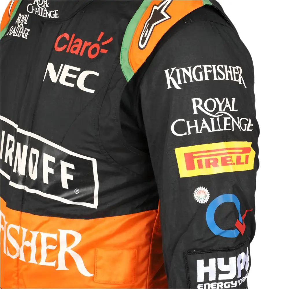 2015 Sergio Perez Race Suit | Force India F1 Team - Official Merchandise - Speedxcrafts