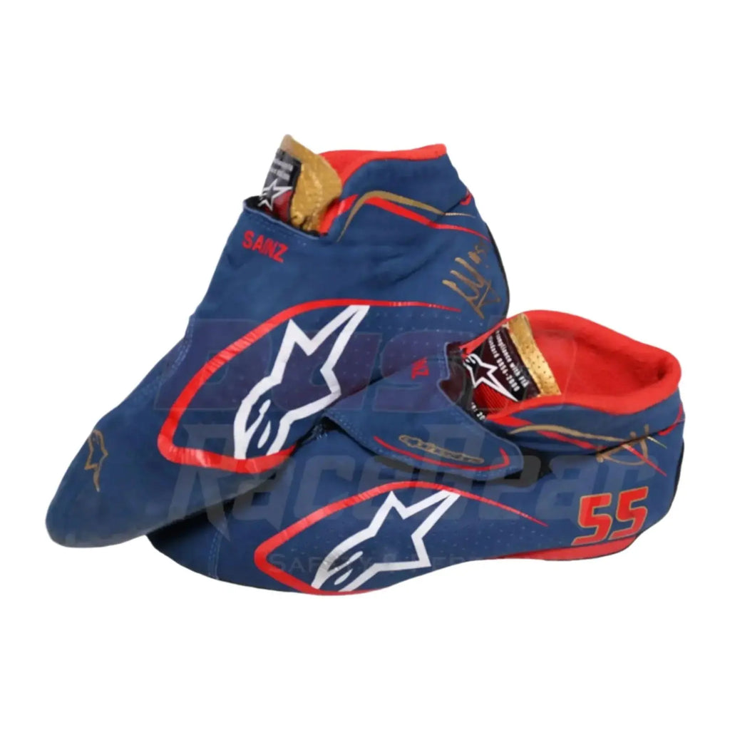 2016 Carlos Sainz Malaysian GP F1 Race boots - Speedxcrafts