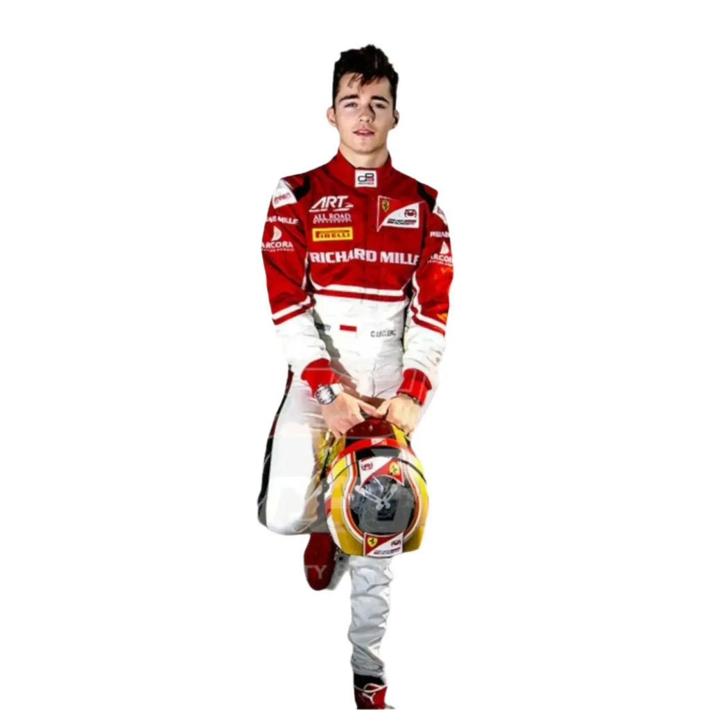 2016 Charles Leclerc Ferrari F1 Race Suit