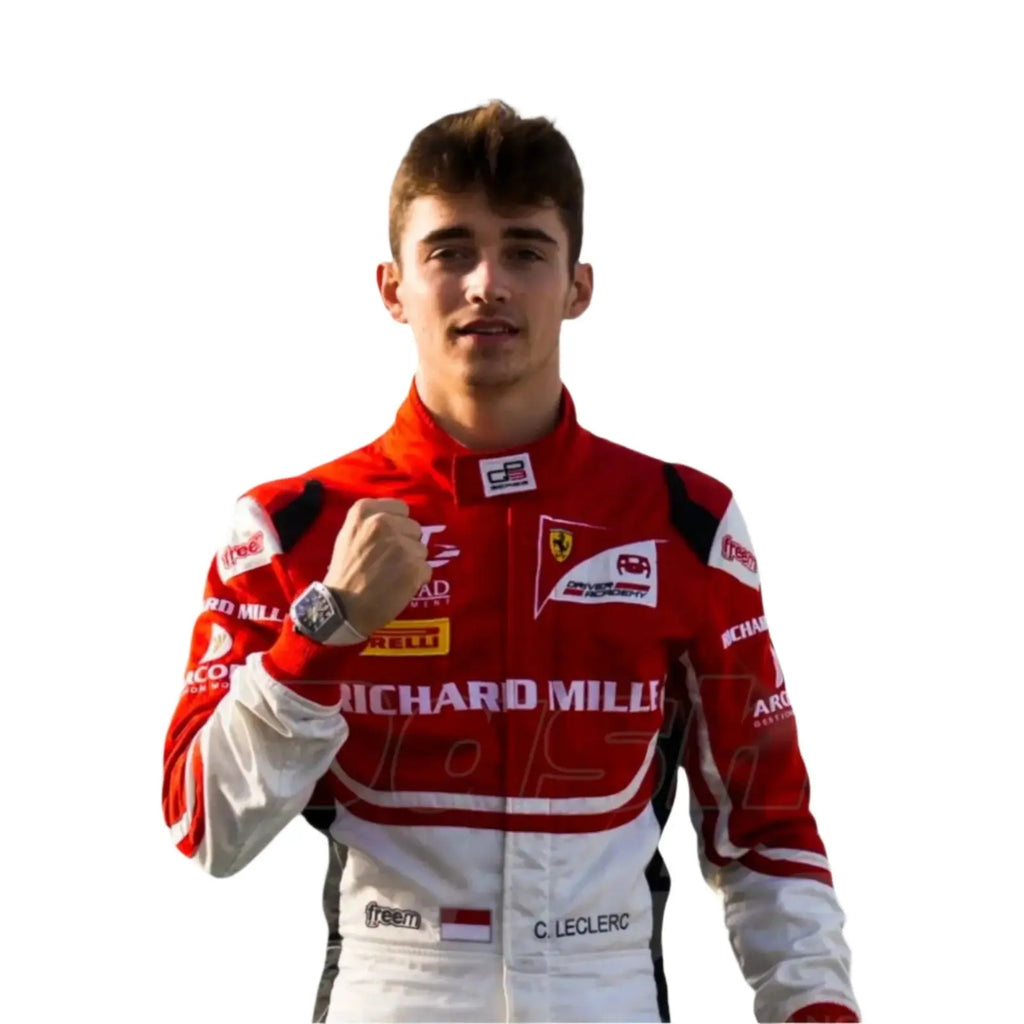 2016 Charles Leclerc Ferrari F1 Race Suit