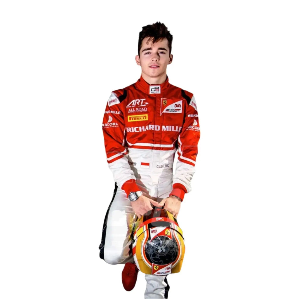 2016 Charles Leclerc Ferrari F1 Race Suit