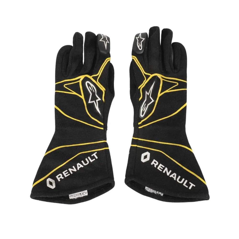 2016 Esteban Ocon Alpinestars F1 Race Gloves Speedxkarting