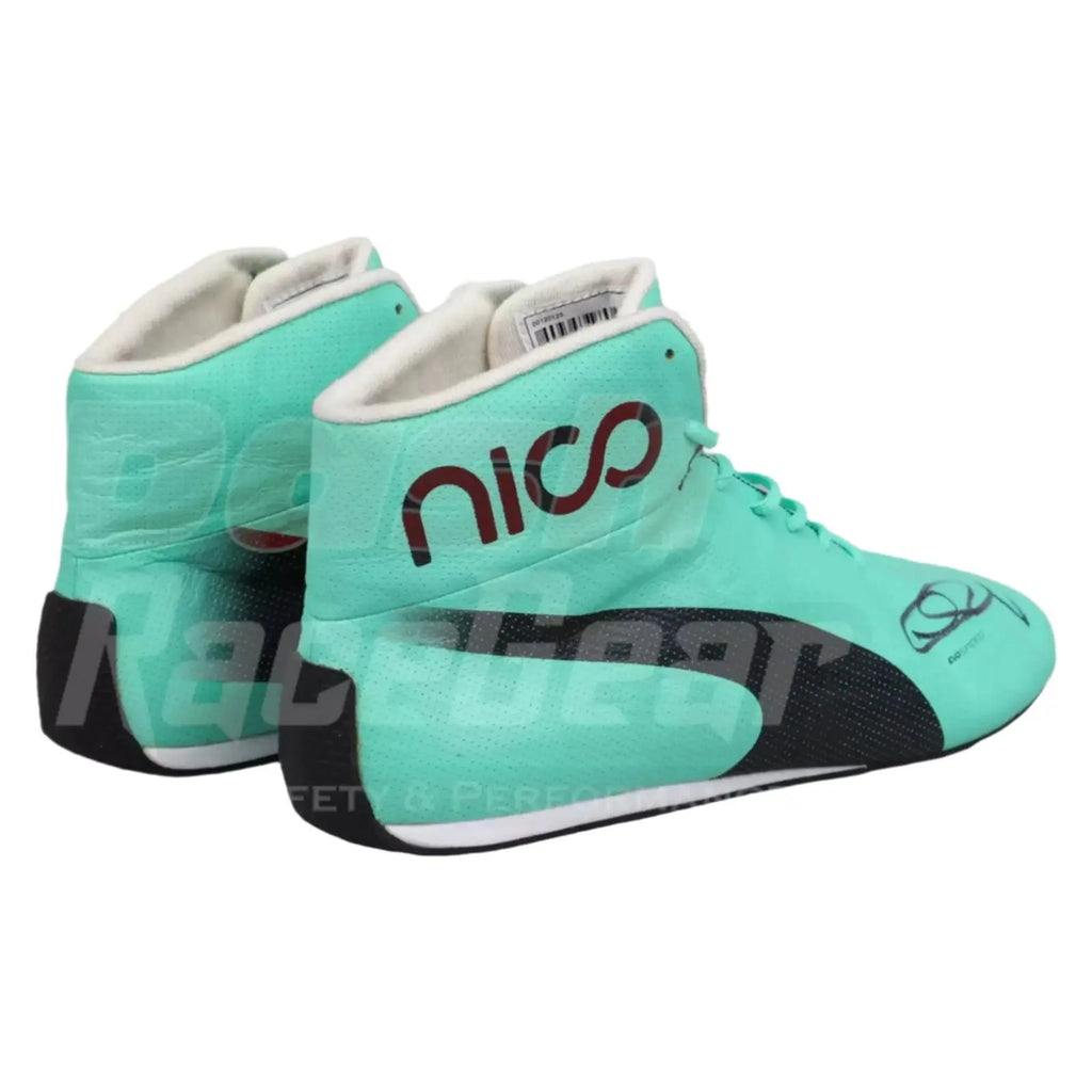 2017 NICO ROSBERG SPEC EVENT F1 Race BOOTS - Speedxcrafts
