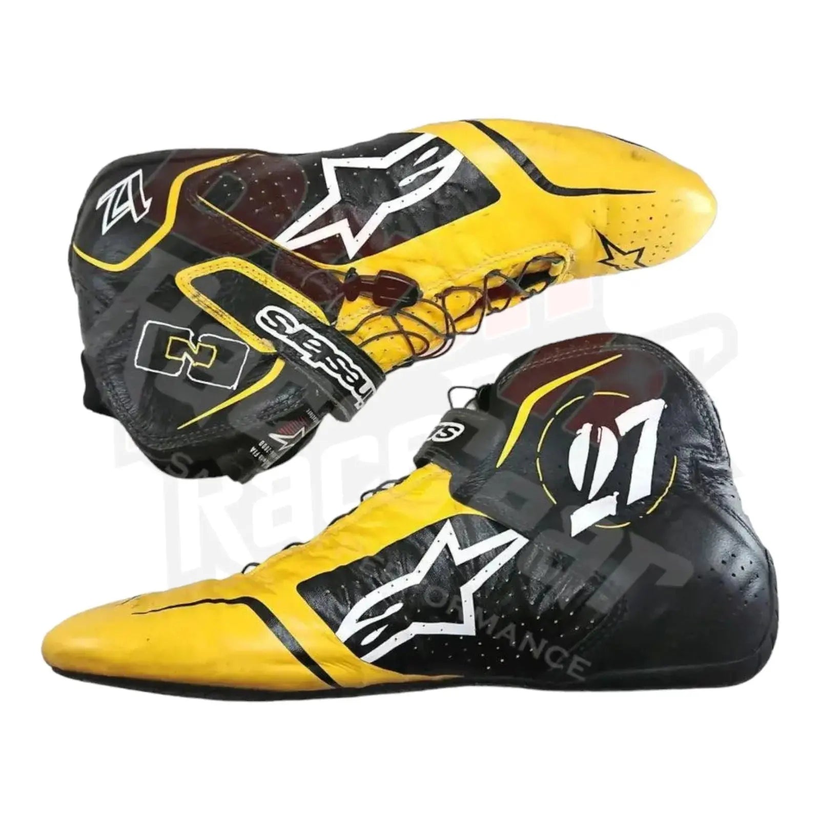 2017 Nico Hulkenberg Renault Formula 1 Race shoes - Speedxcrafts