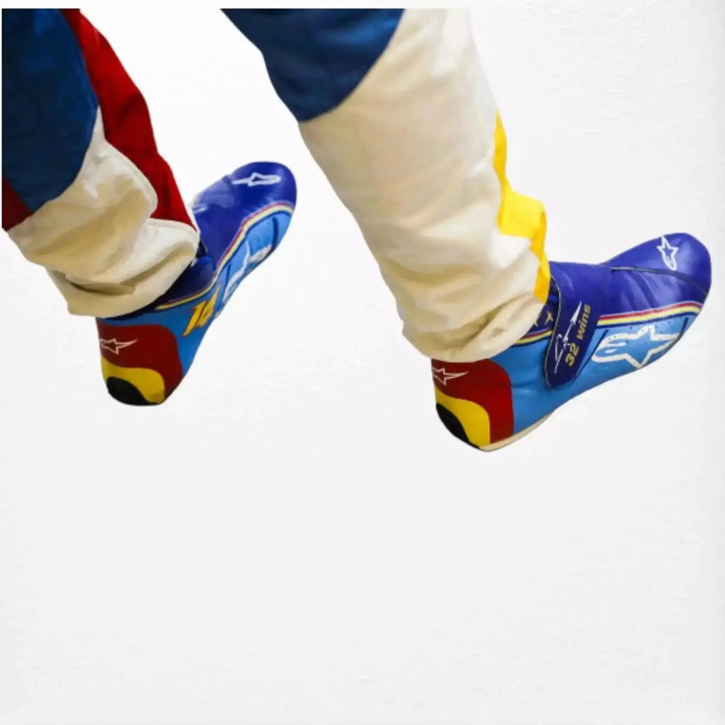 2018 Fernando Alonso 300GP Racing shoes | F1 Round 7 - Speedxcrafts