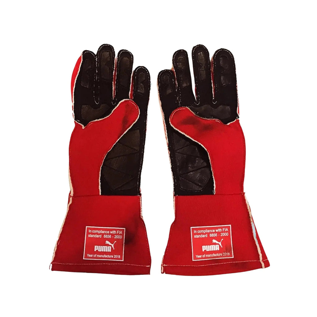 2018 Kimi Räikkönen Ferrari F1 Racing Gloves