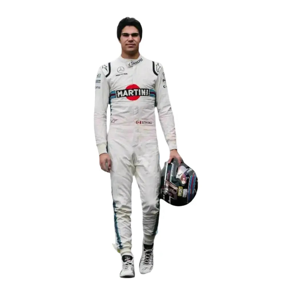 2018 Lance Stroll Williams Martini F1 Race Suit