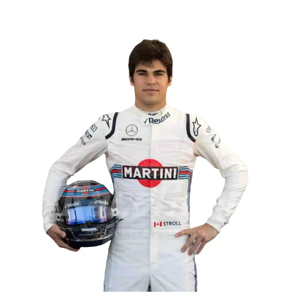 2018 Lance Stroll Williams Martini F1 Race Suit