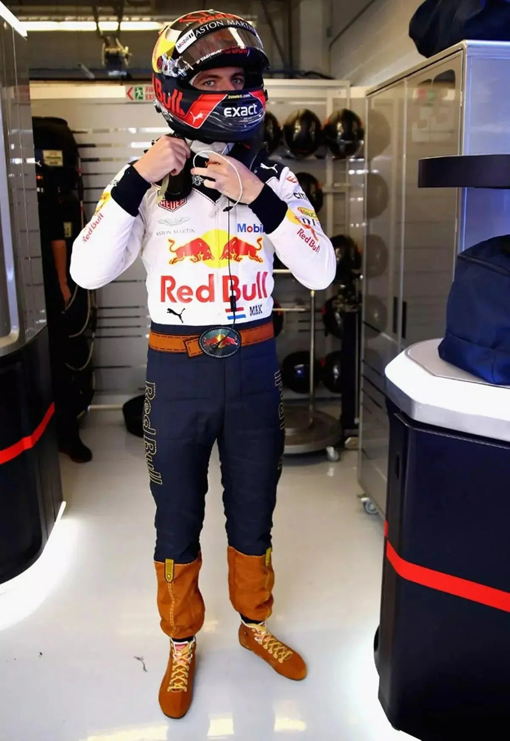 2018 Max Verstappen F1 Race Shoes | USGP - Speedxcrafts