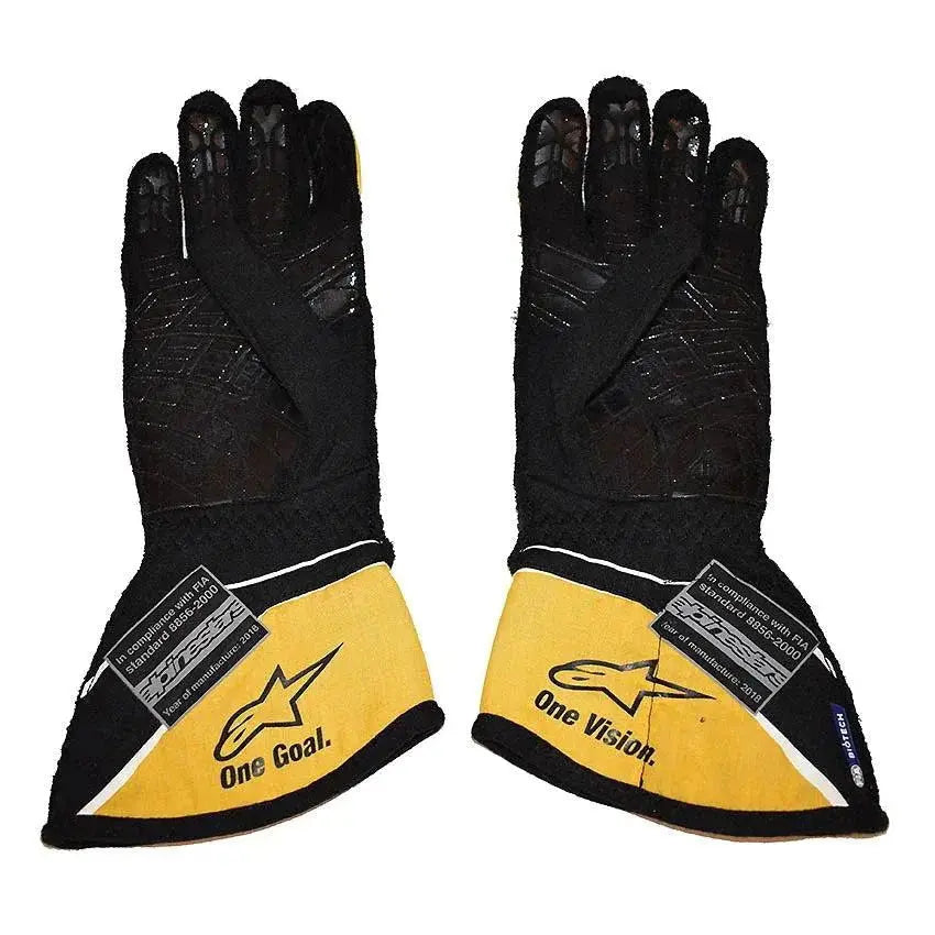 2018 Nico Hulkenberg Renault Formula 1 Race Gloves