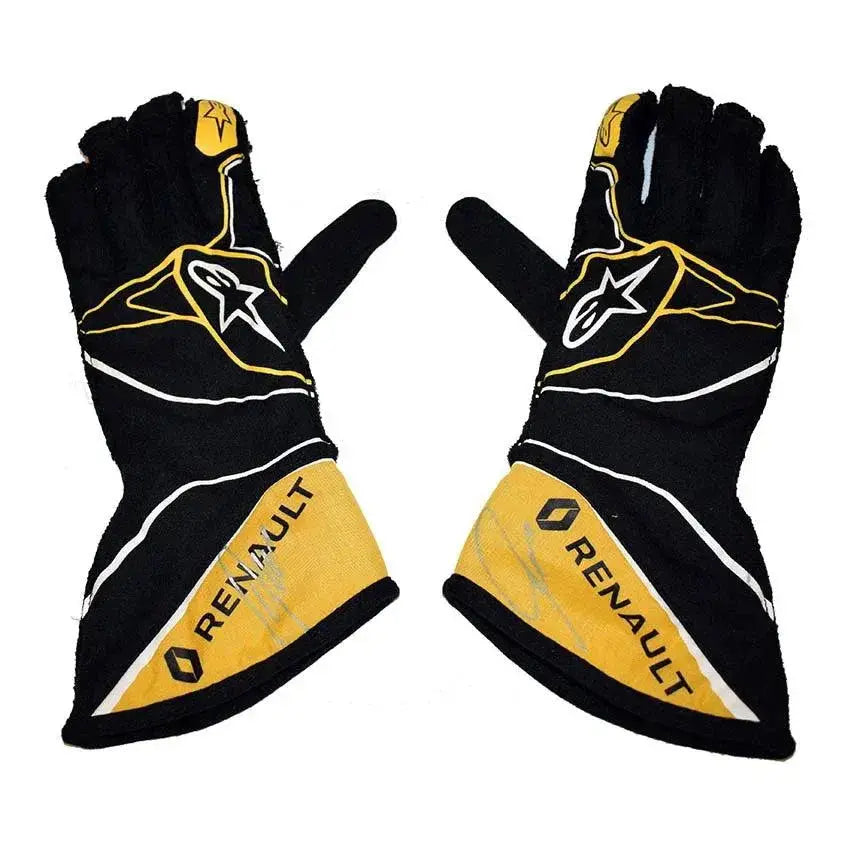 2018 Nico Hulkenberg Renault Formula 1 Race Gloves