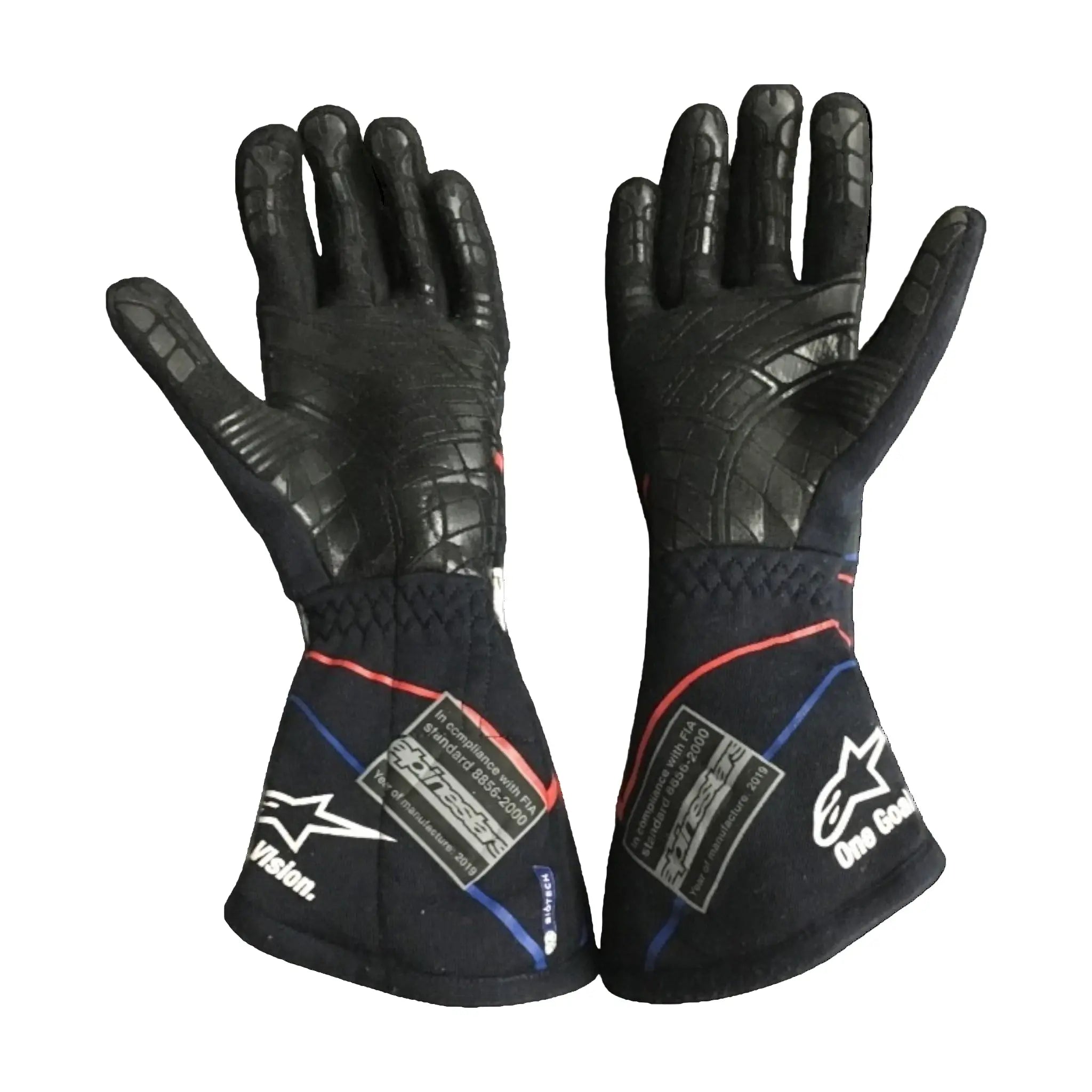 2019 Alexander Albon F1 Race gloves - Toro Rosso