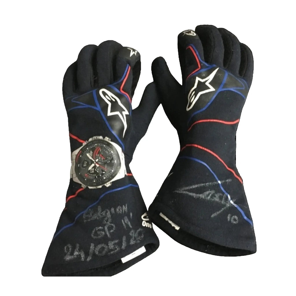2019 Alexander Albon F1 Race gloves - Toro Rosso