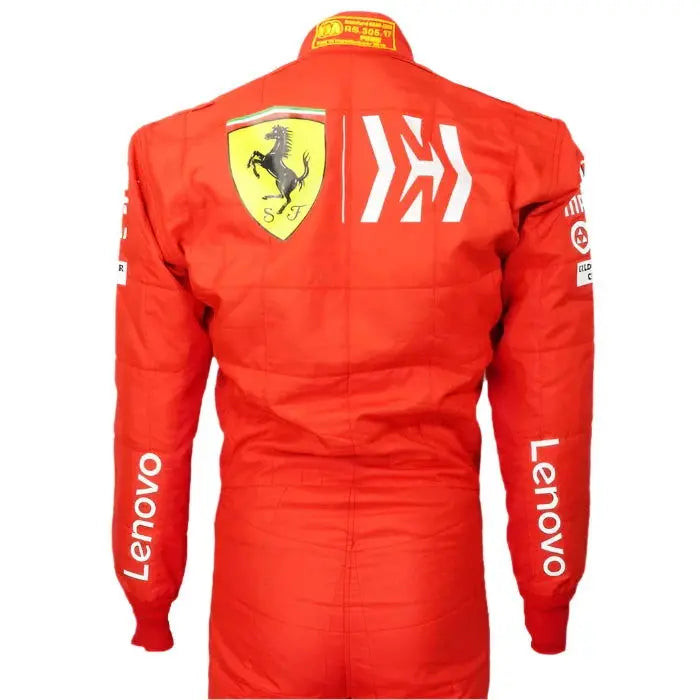 2019 Charles Leclerc Ferrari Mission Winnow F1 Embroidered Racing Suit