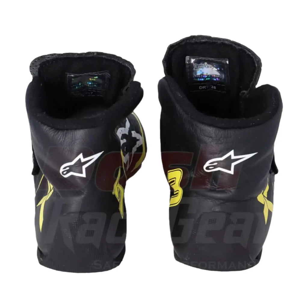 2019 DANIEL RICCIARDO RENAULT F1 RACE BOOTS - Speedxcrafts