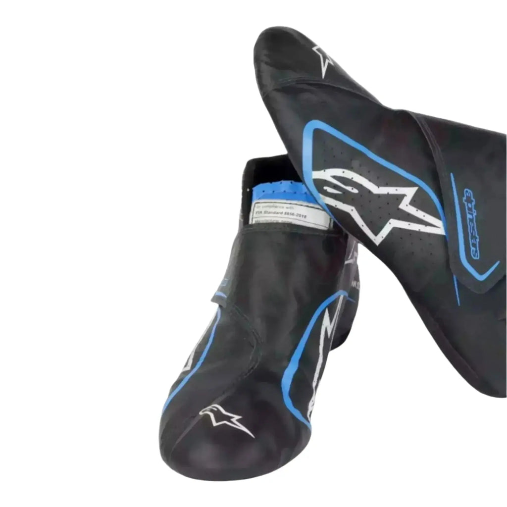 2019 GEORGE RUSSELL Williams Racing F1 Race Boots - Speedxcrafts