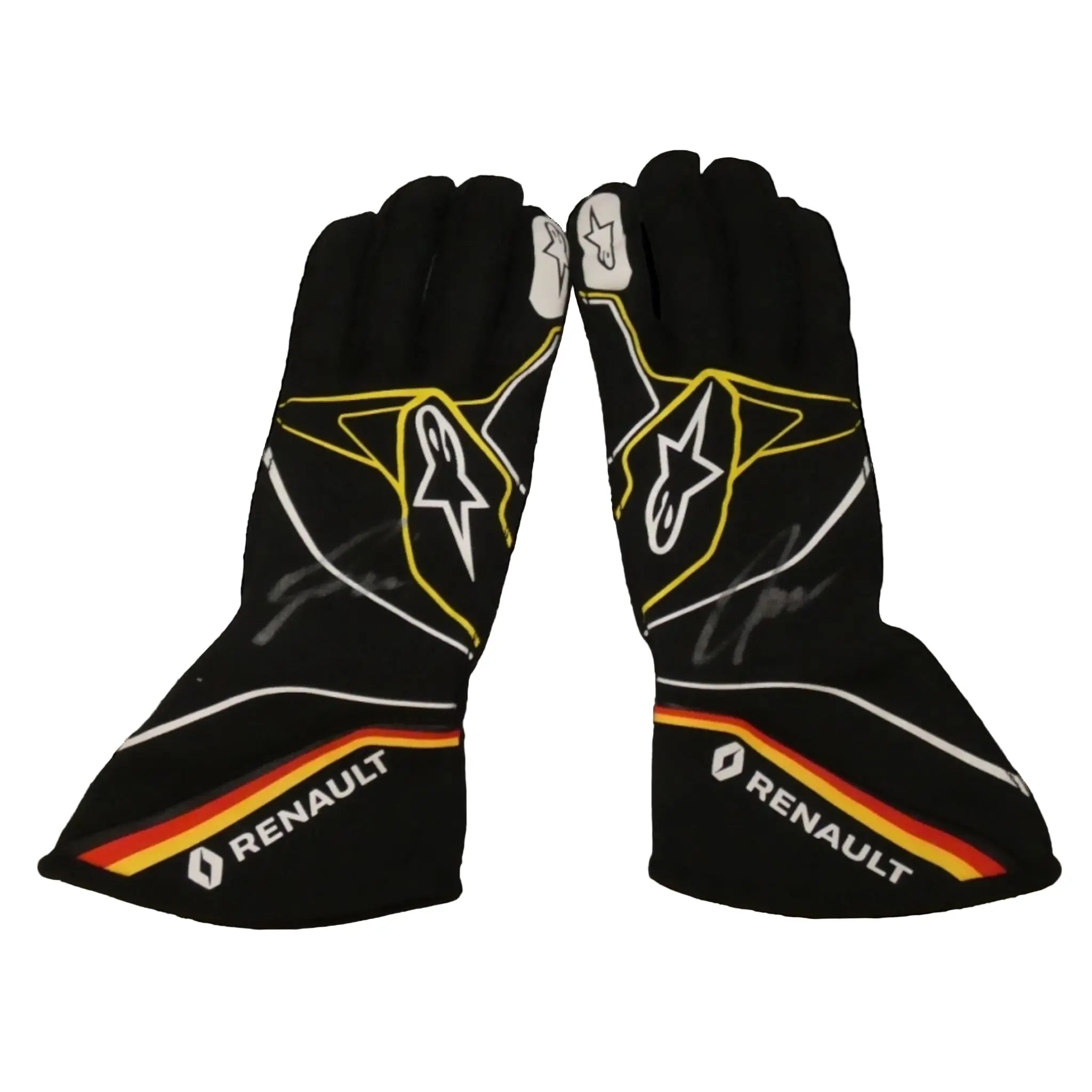 2019 Nico Hulkenberg Renault F1 Race Gloves