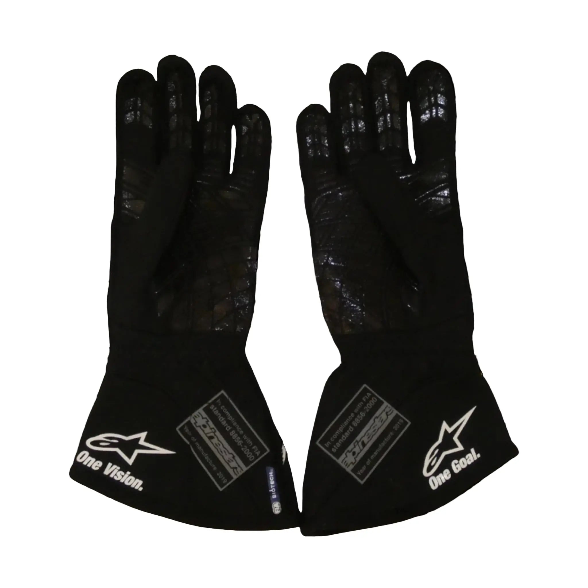 2019 Nico Hulkenberg Renault F1 Race Gloves