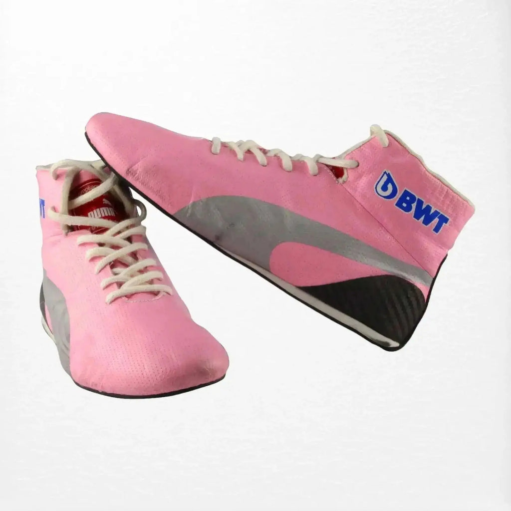 2019 Sergio Perez BWT F1 Race Boots - Speedxcrafts