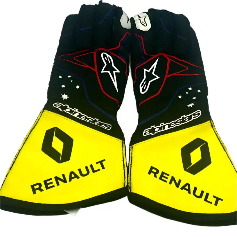2020 Daniel Ricciardo Renault Race Gloves