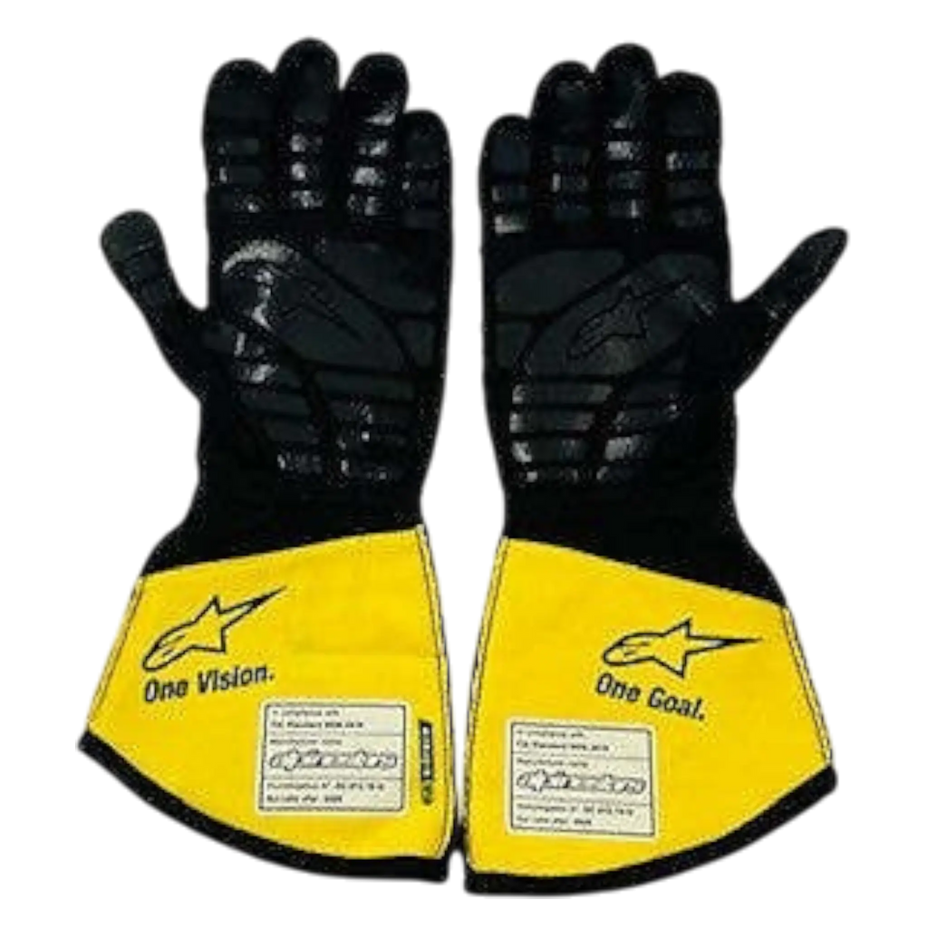 2020 Esteban Ocon Race Used Renault F1 Team Alpinestars Gloves
