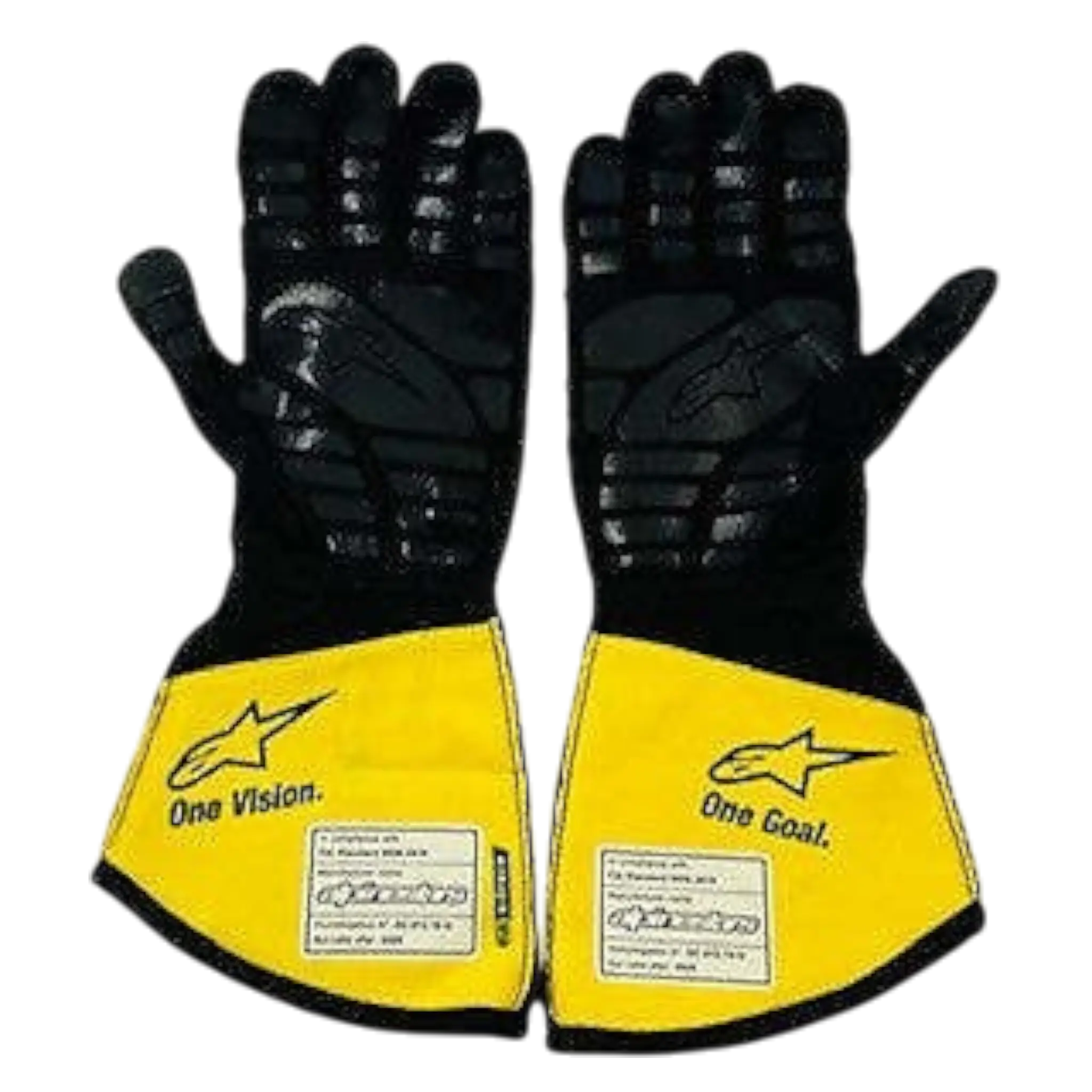 2020 Esteban Ocon Race Used Renault F1 Team Alpinestars Gloves