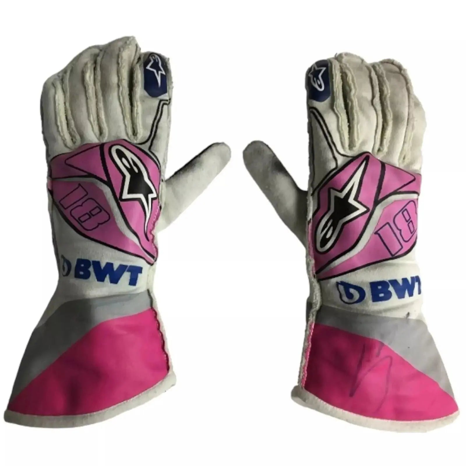 2020 Lance Stroll Racing Gloves F1 Racing Gloves