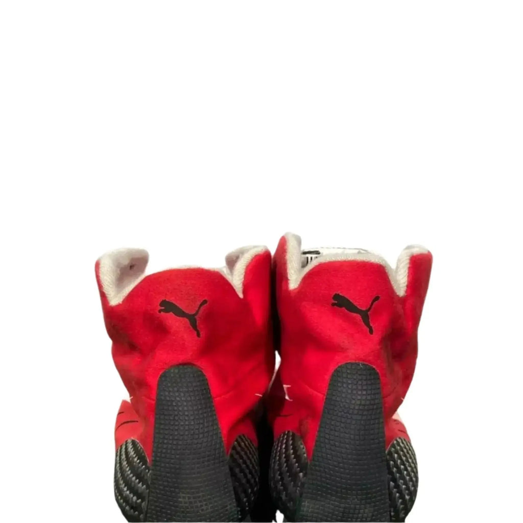 2020 Sebastian Vettel Ferrari F1 Race Boots - Speedxcrafts