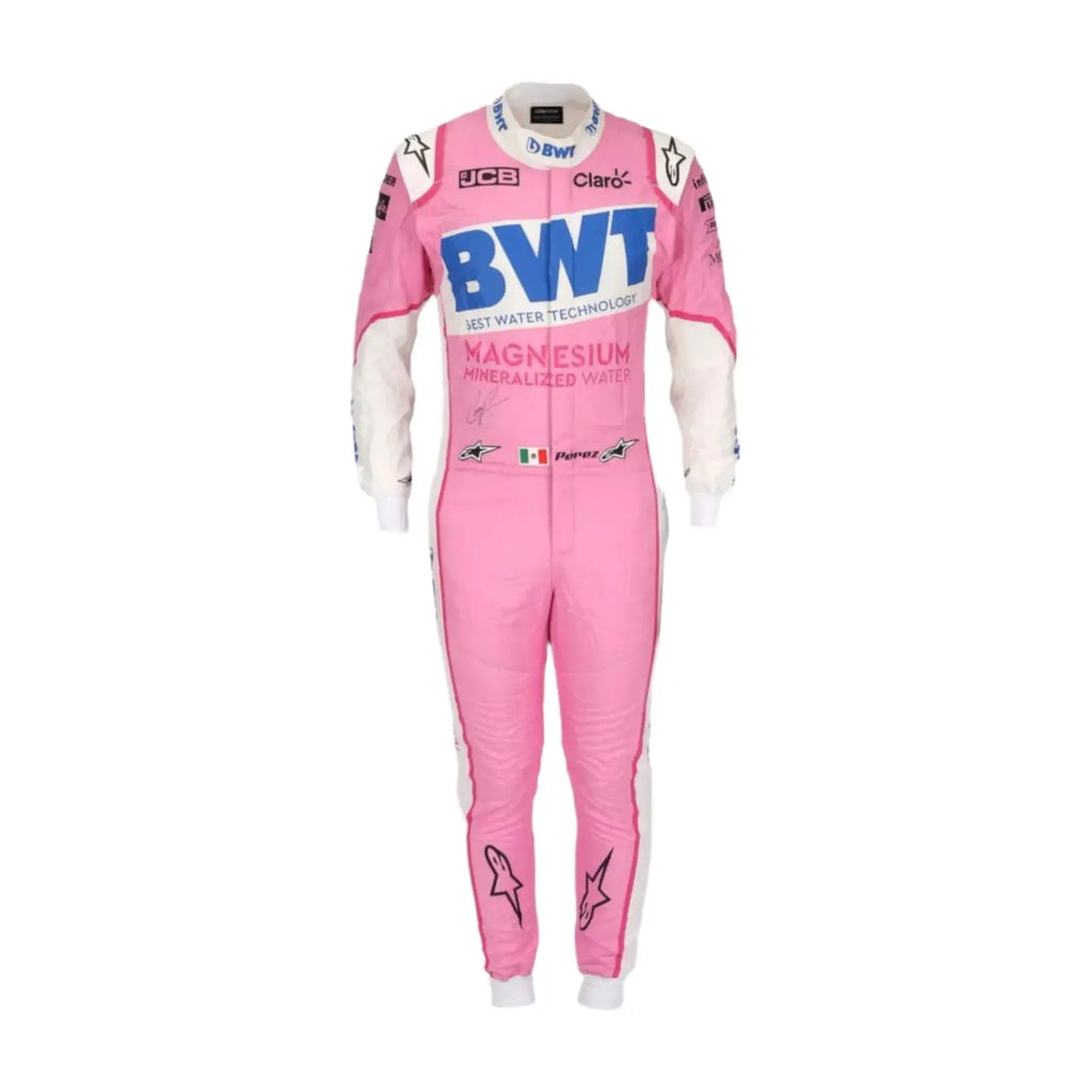 2020 Sergio Pérez Race Suit | BWT Racing Point F1 Team - Official Merchandise - Speedxcrafts