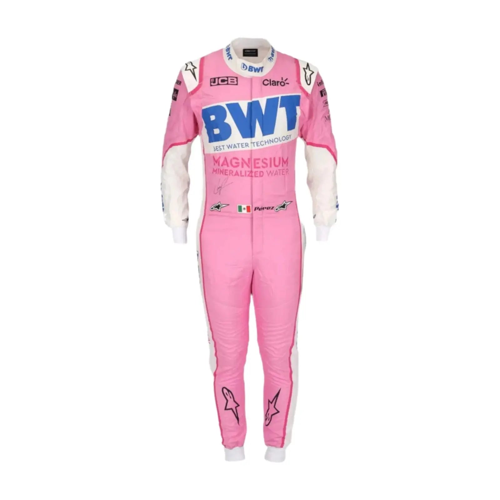 2020 Sergio Pérez Race Suit | BWT Racing Point F1 Team - Official Merchandise - Speedxcrafts