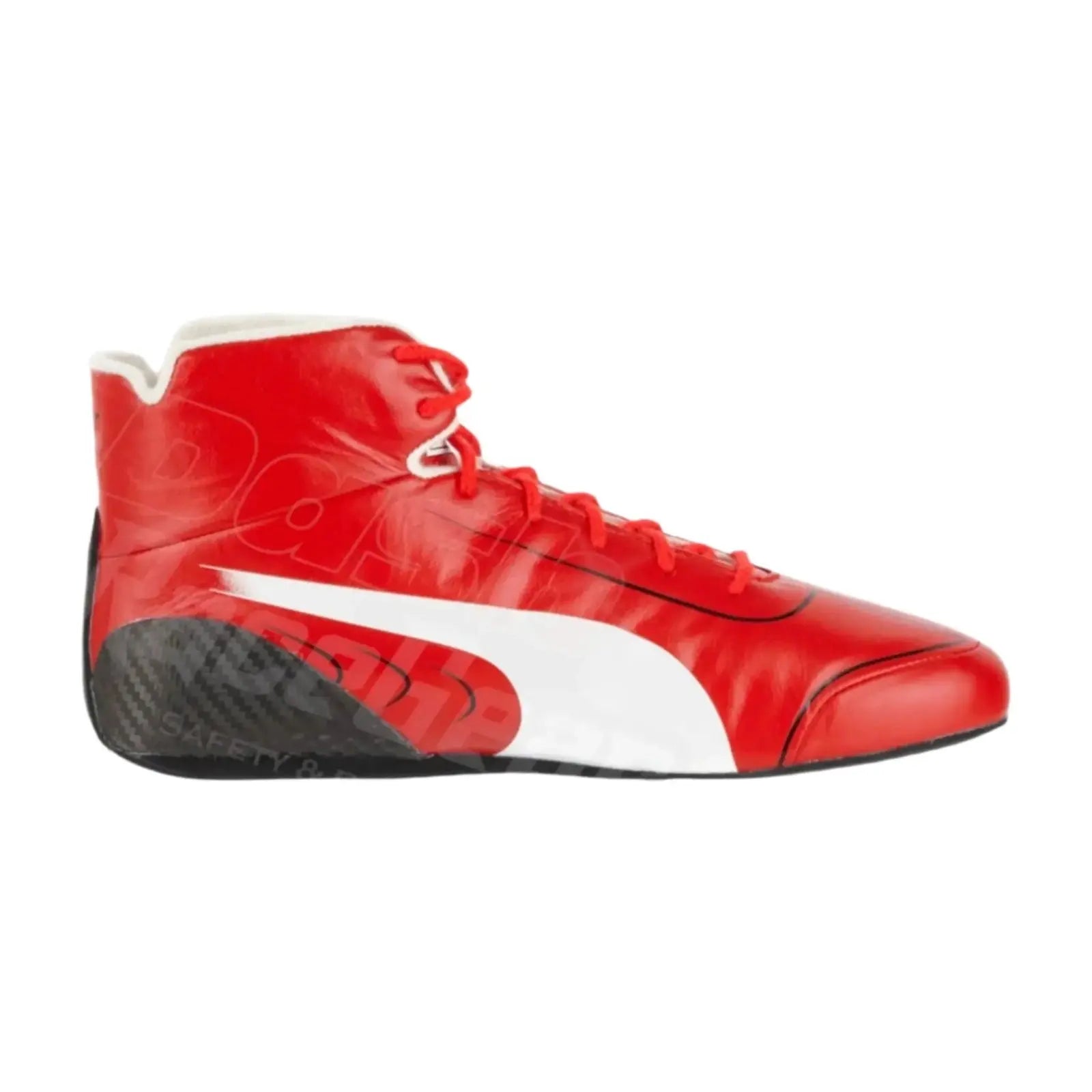 2021 Carlos Sainz Ferrari F1 Race Boots - Speedxcrafts