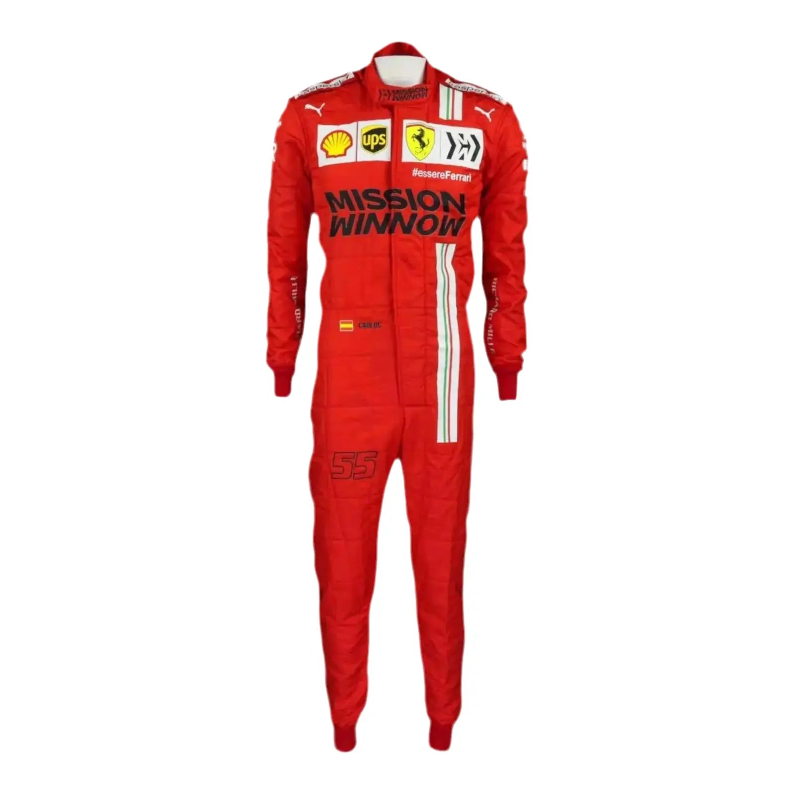 2021 Carlos Sainz Race Scuderia Ferrari F1 Suit