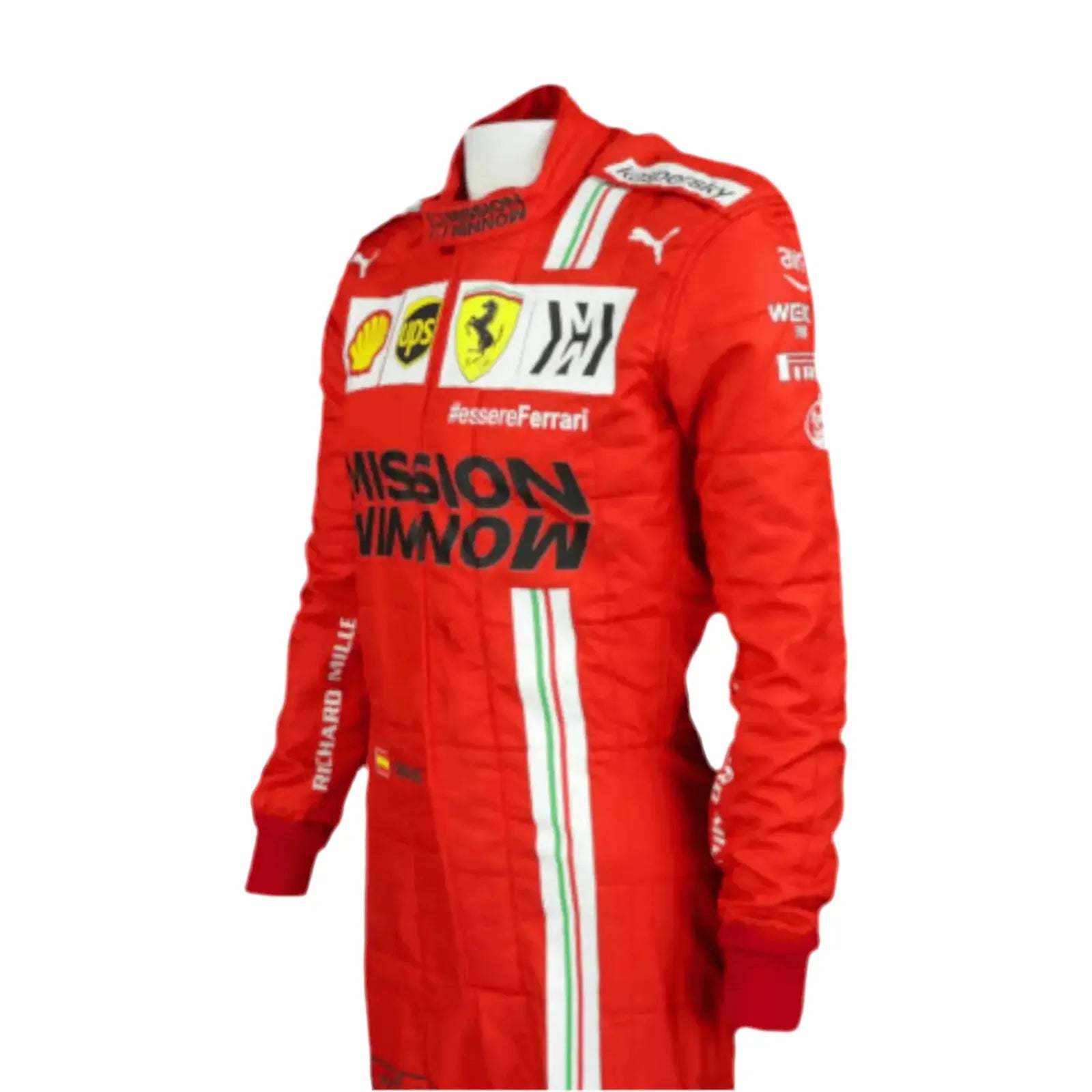 2021 Carlos Sainz Race Scuderia Ferrari F1 Suit