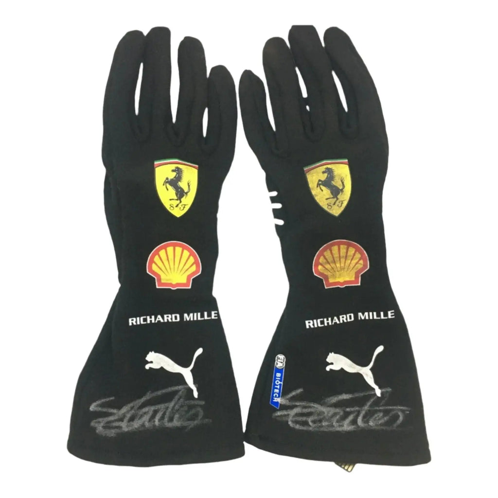2021 Charles Leclerc Ferrari Monaco GP F1 gloves