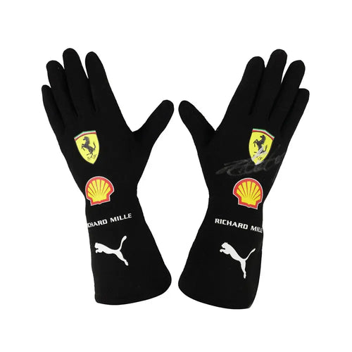 2021 Charles Leclerc Richard Mille Scuderia Ferrari Formula 1 Gloves