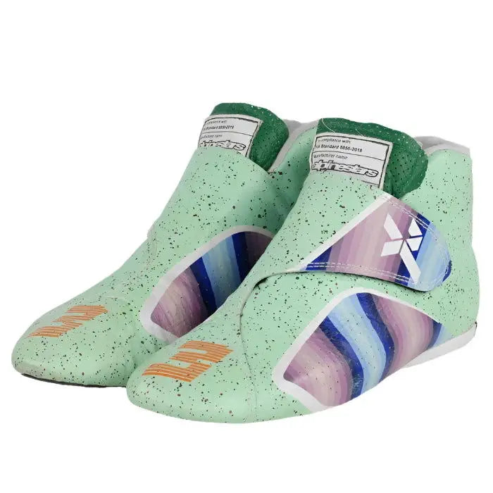 2021 Daniel Ricciardo Honey Badge McLaren F1 Boots - Speedxcrafts