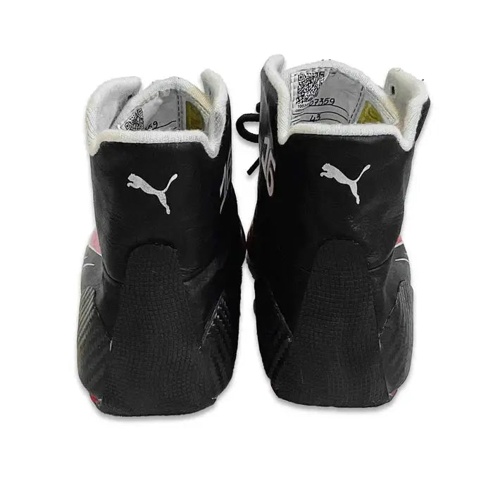 2022 Charles Leclerc Ferrari F1 Racing Boots | Official Formula 1 Footwear - Speedxcrafts