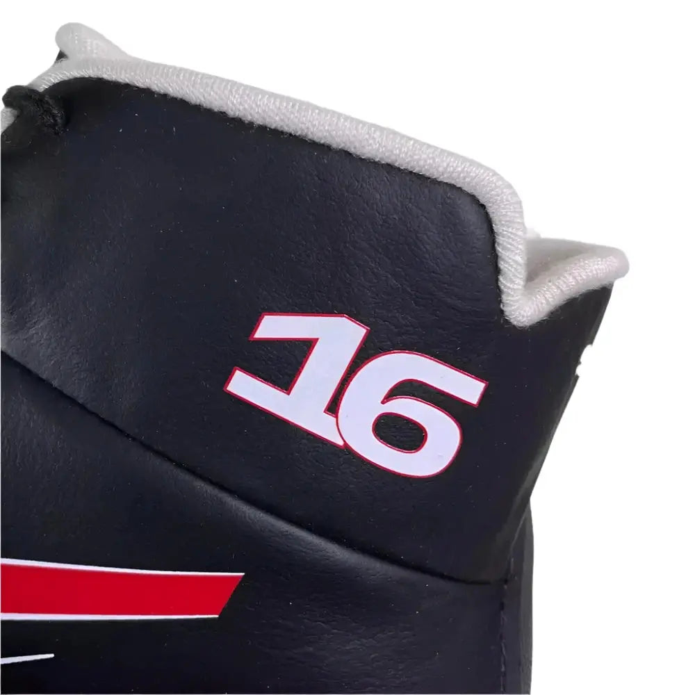 2022 Charles Leclerc Ferrari F1 Racing Boots | Official Formula 1 Footwear - Speedxcrafts