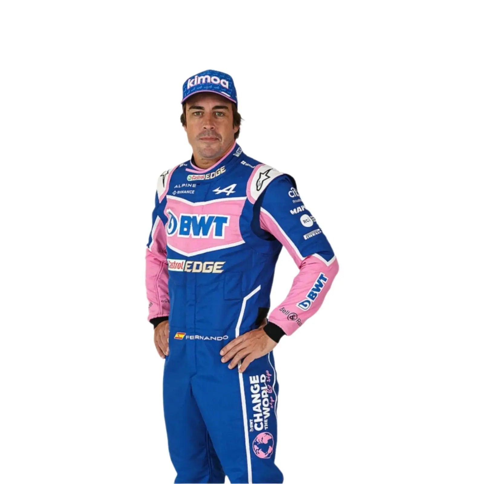 2022 FERNANDO ALONSO  ALPHINE F1 RACE SUIT