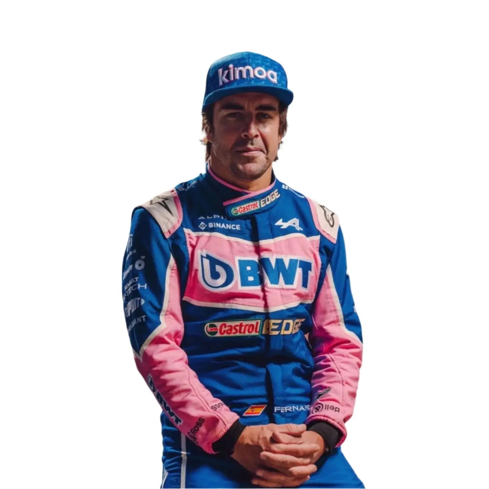 2022 FERNANDO ALONSO  ALPHINE F1 RACE SUIT