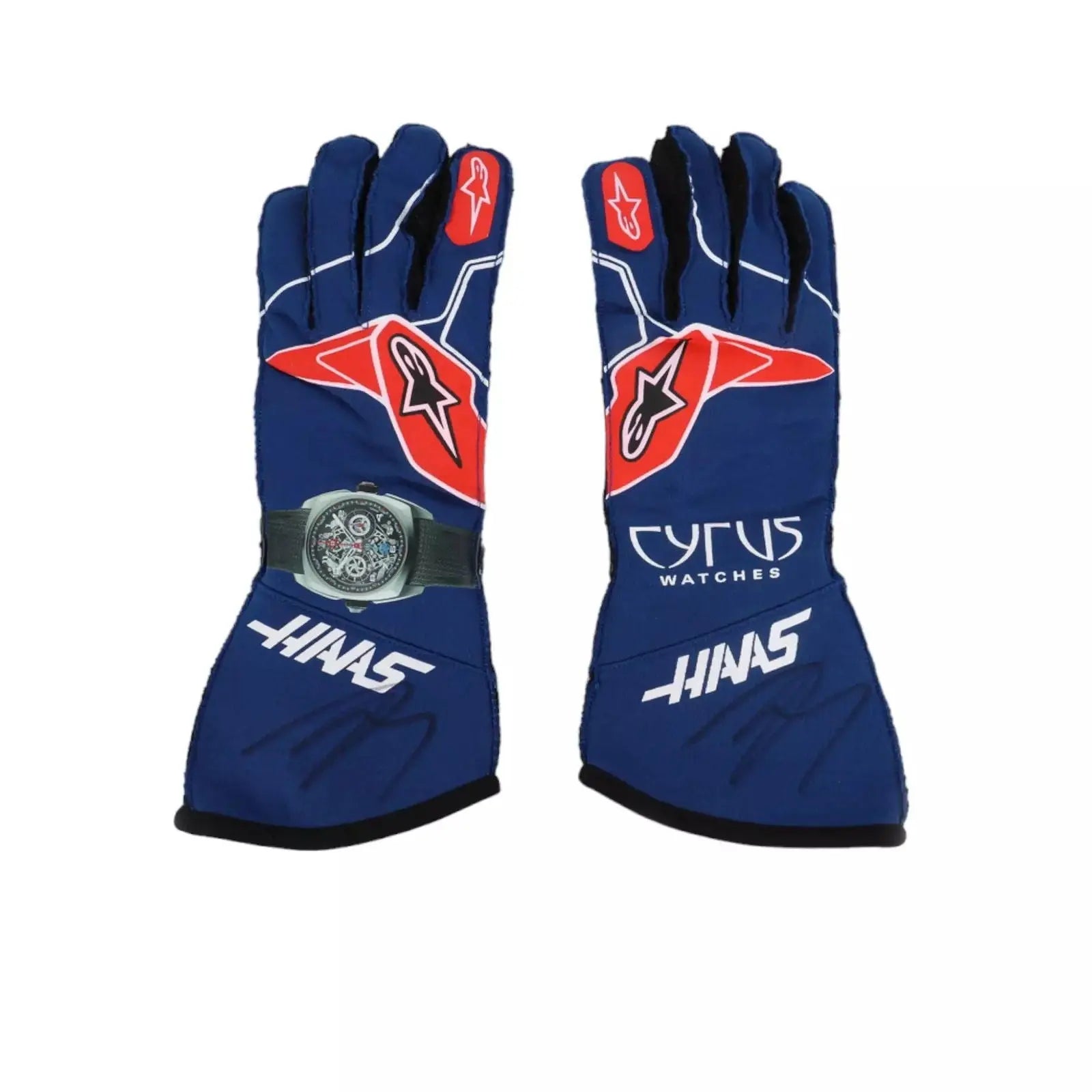 2022 Kevin Magnussen F1 Race Gloves